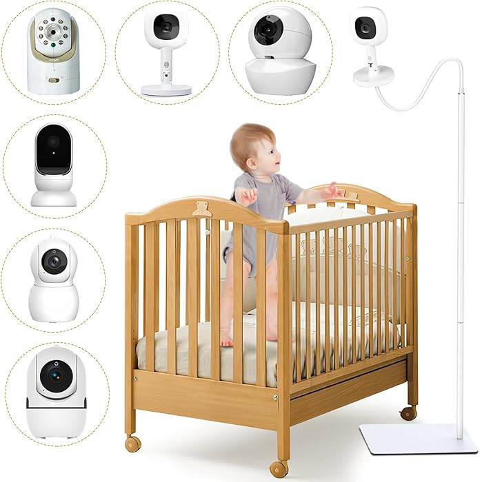 Baby Monitor Floor Stand Compatible with HelloBaby, Nanit Pro, Infant Optics, Babysense, Owlet, B... | Amazon (US)