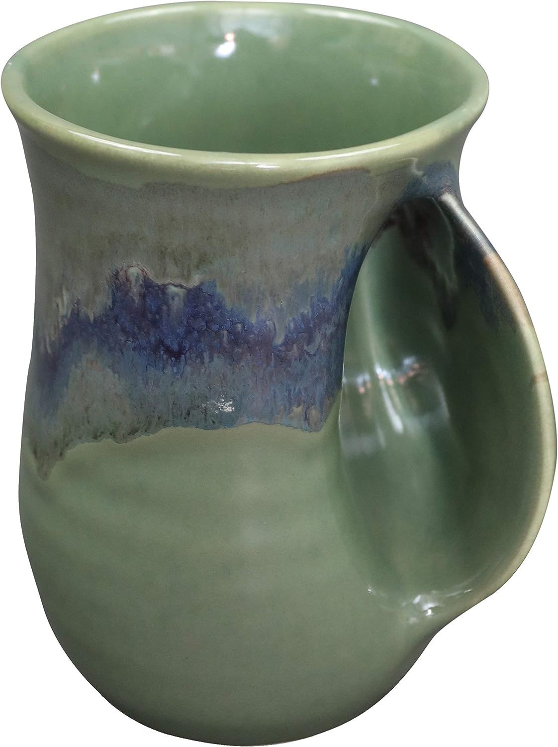 Clay in Motion Handwarmer Mug - Right Hand (Misty Green) | Amazon (US)