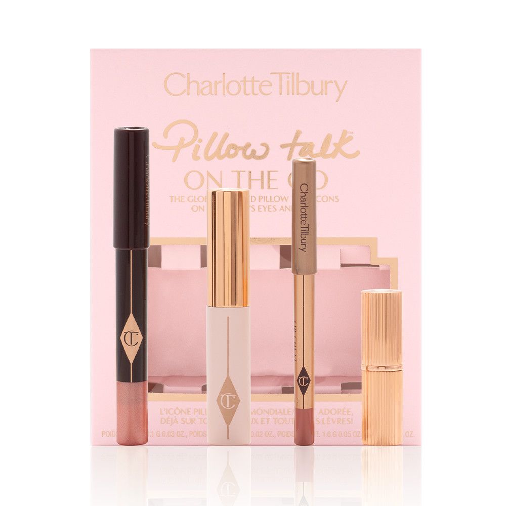 Pillow Talk On The Go: Mini Pillow Talk Makeup Gift Set Walk Of No Shame On The Go: Red Makeup Gi... | Charlotte Tilbury (US)