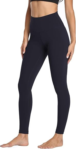 Mipaws Women's High Rise Leggings Full-Length Yoga Pants with Tummy Control Seamless Waistband | Amazon (US)