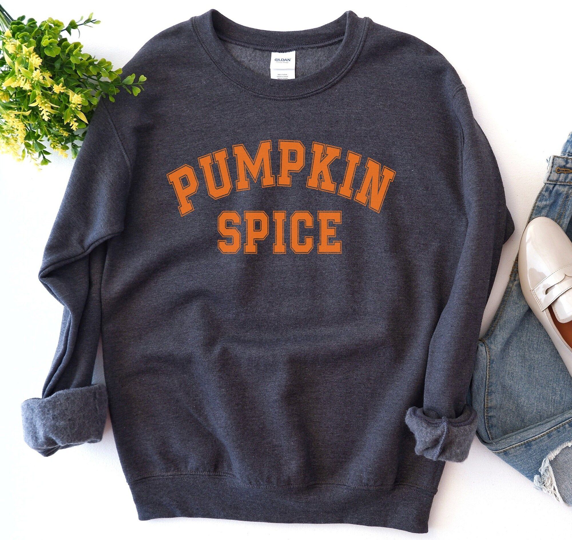 Pumpkin Spice Sweatshirt, Cute Fall Sweatshirt, Pumpkin Spice Season | Etsy (US)