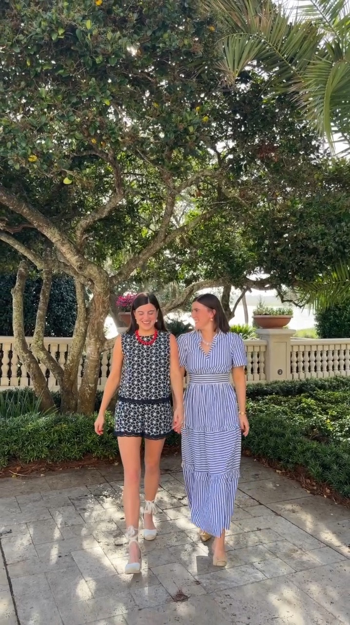 What my family wore for Memorial Day in Sea Island, Georgia! 🇺🇸💙🍒