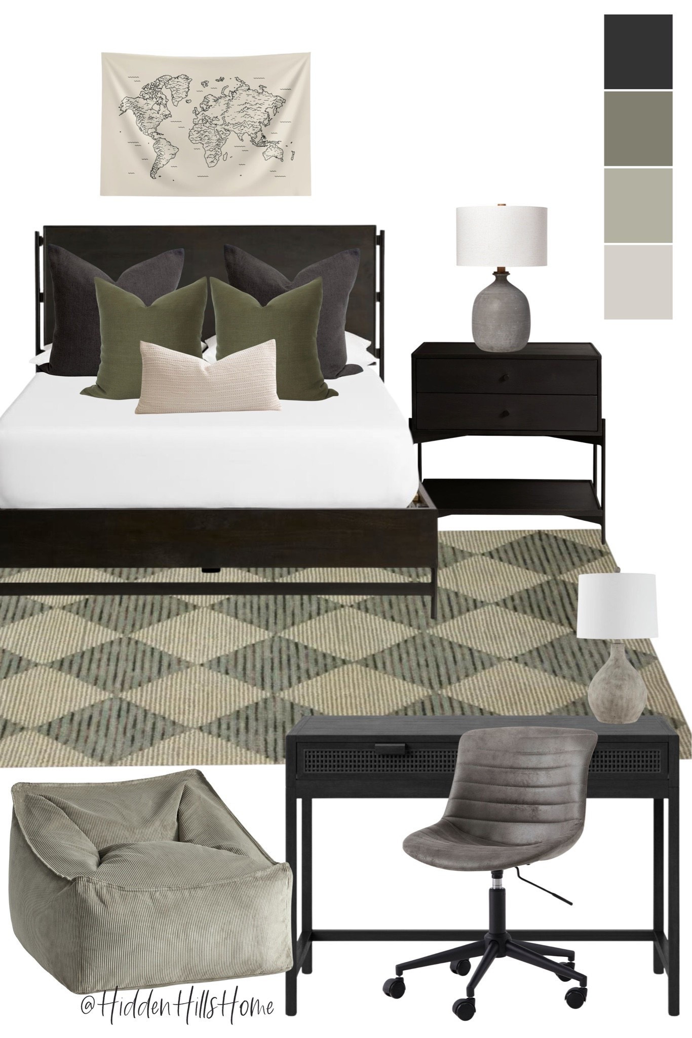 Boys bedroom, teen boys room decor, boys bedroom inspiration, home decor, masculine bedroom mood board #boysroom

#LTKSaleAlert #LTKHome #LTKKids