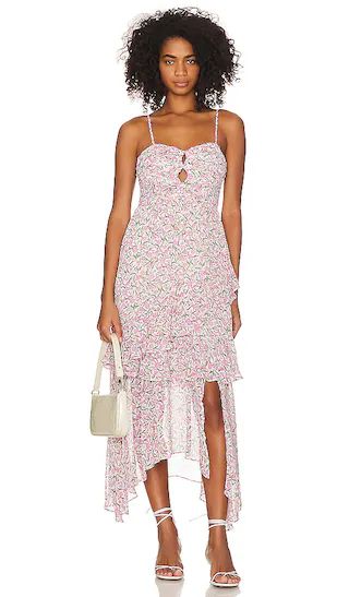 Liberty Midi Dress in Floral | Revolve Clothing (Global)