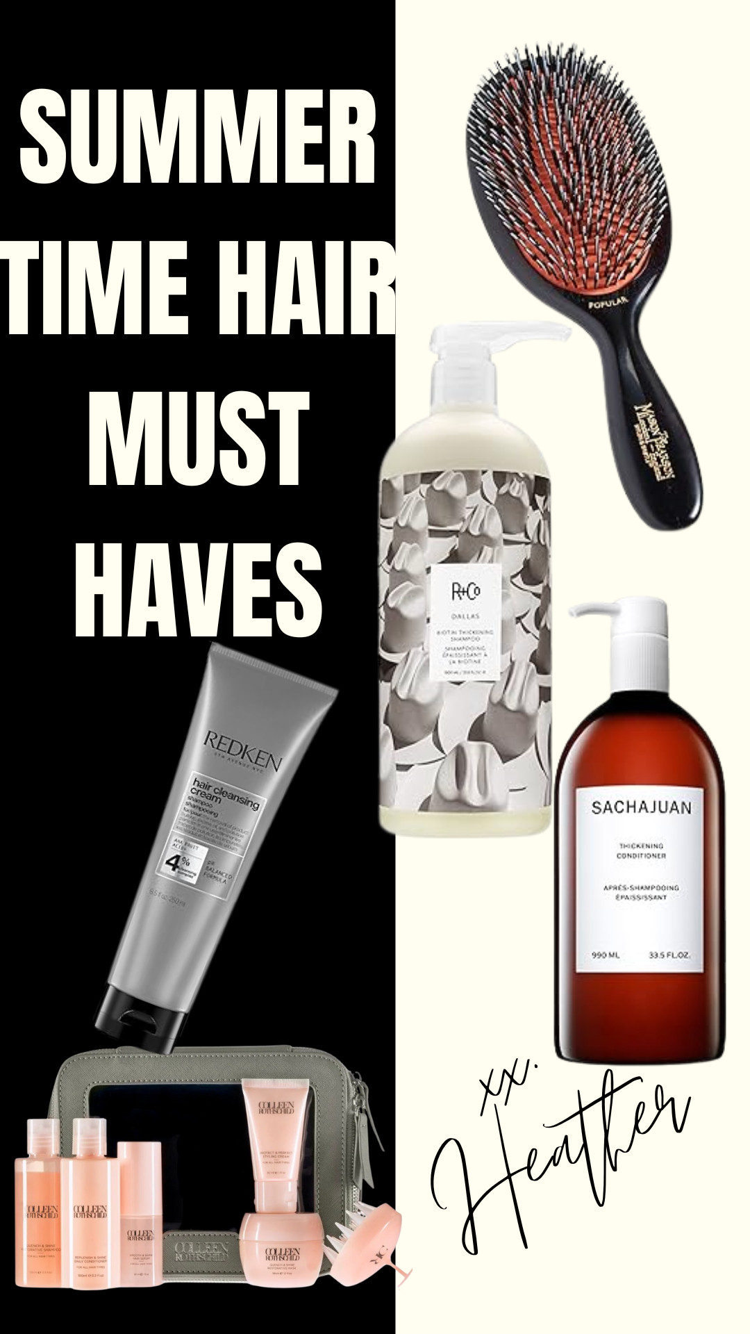 THE ONLY GOAT BRUSH YOU'LL EVER NEED 🐐✨

If you’re still out here struggling with knots, breakage, and lifeless summer hair… let me introduce you to the brush that CHANGES EVERYTHING. This one? She’s the GOAT. No more ripping through tangles or praying your hair survives. Just smooth, glossy, healthy strands all summer long. ☀️🌊

Pair it with your fave hair oil + a heatless waves set, and you’ve got the ultimate effortless summer hair vibe. 🔥

Trust me—this is the brush you didn’t know you needed but won’t be able to live without. 🚀

LINKED IN LTK! GO GRAB IT! 💫 #LTKBeauty #SummerHairVibes #MustHave #HairGoals #BeachWaves #UltimateGlowUp #GameChanger 

 #LTKStyleTip #LTKBeauty #LTKTravel