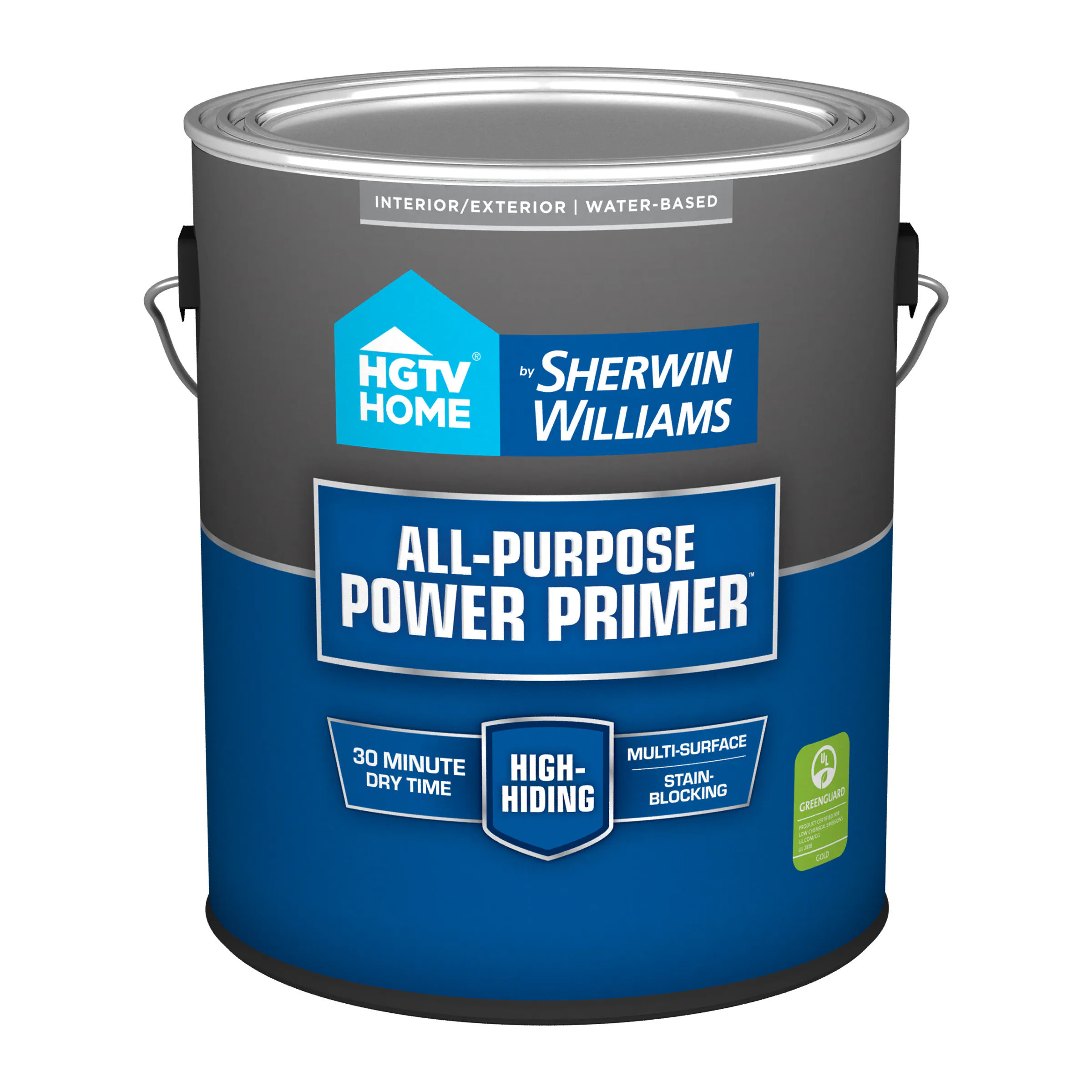 HGTV HOME by Sherwin-Williams All-Purpose Power Interior/Exterior High hiding Water-based Wall and Ceiling Primer ( 1-gallon ) | HP5474395-16 | Lowe's