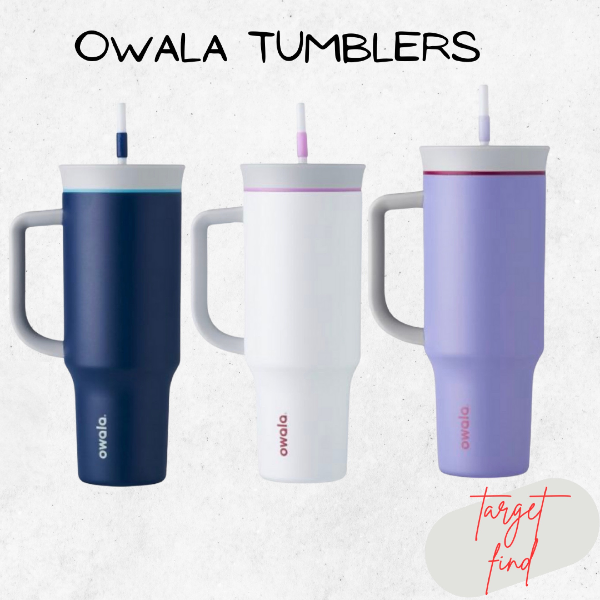 RIP ME OUT THE PLASTIC, im obsessed with this @Owala 40 oz tumbler 🤩 , Owala Tumbler