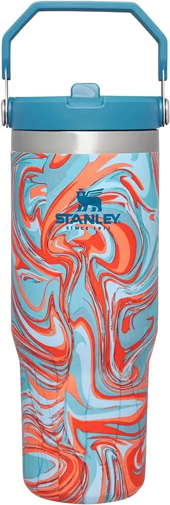 Stanley 30 Oz. IceFlow Tumbler with Flip Straw - Lapis – American