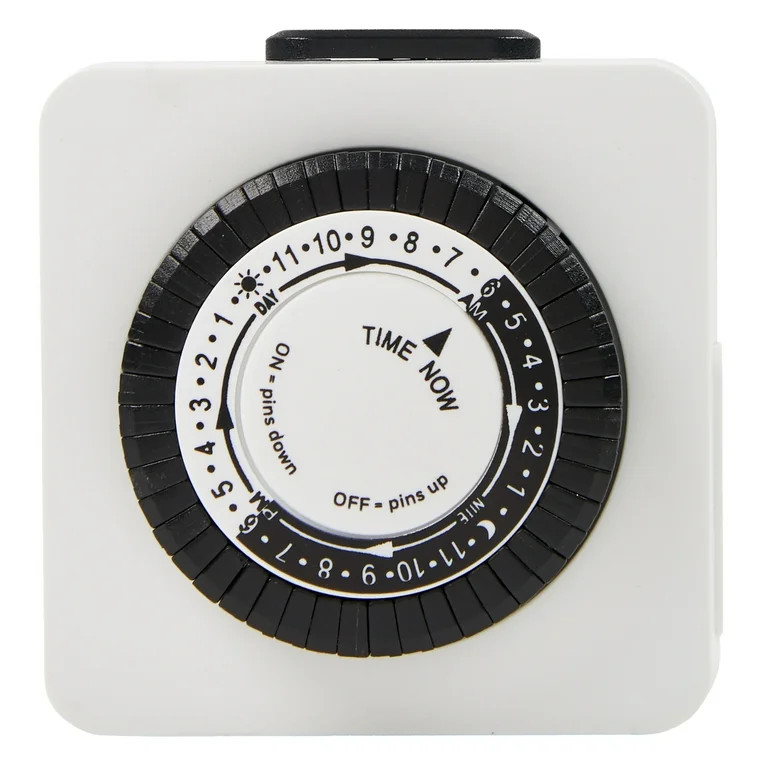 Hyper Tough, Polarized Analog Indoor Mini Timer, Single Outlet | Walmart (US)