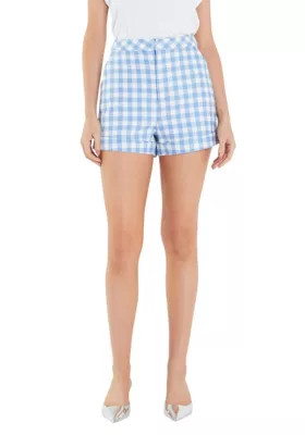 English Factory Women's Gingham Shorts | Belk