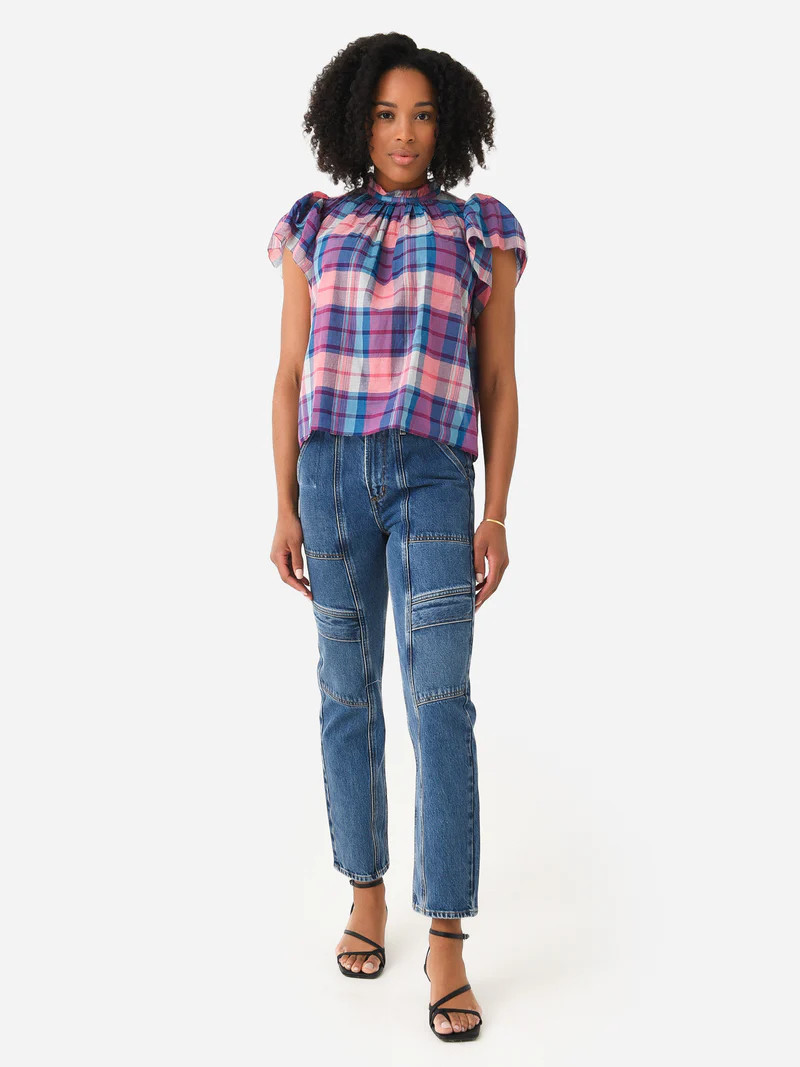 Agolde Women's Cooper Cargo Jean | Saint Bernard
