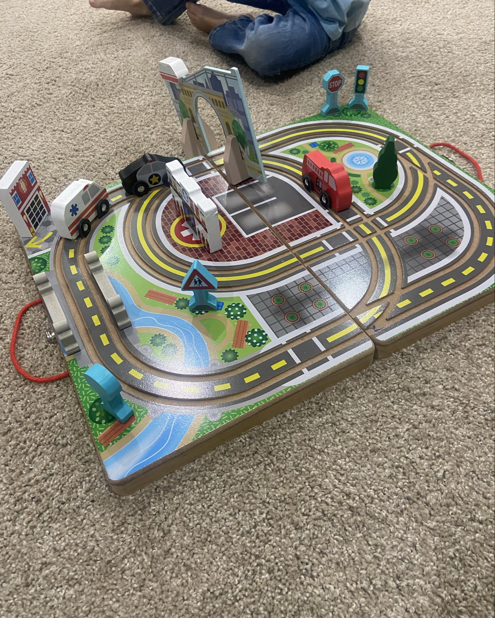 Gift for kids - ON SALE! Check the Amazon price! This take along set is so fun and easy to transport. William loves playing with the town and have the emergency vehicles “save the day”. There are more sets that I tagged, too  


#creativeplay #imaginaryplay #LTKSaleAlert #LTKKids #girlgift #boygift #toddlergift #toddlerboy #toddlergirl 

#LTKSaleAlert #LTKGiftGuide #LTKFindsUnder50