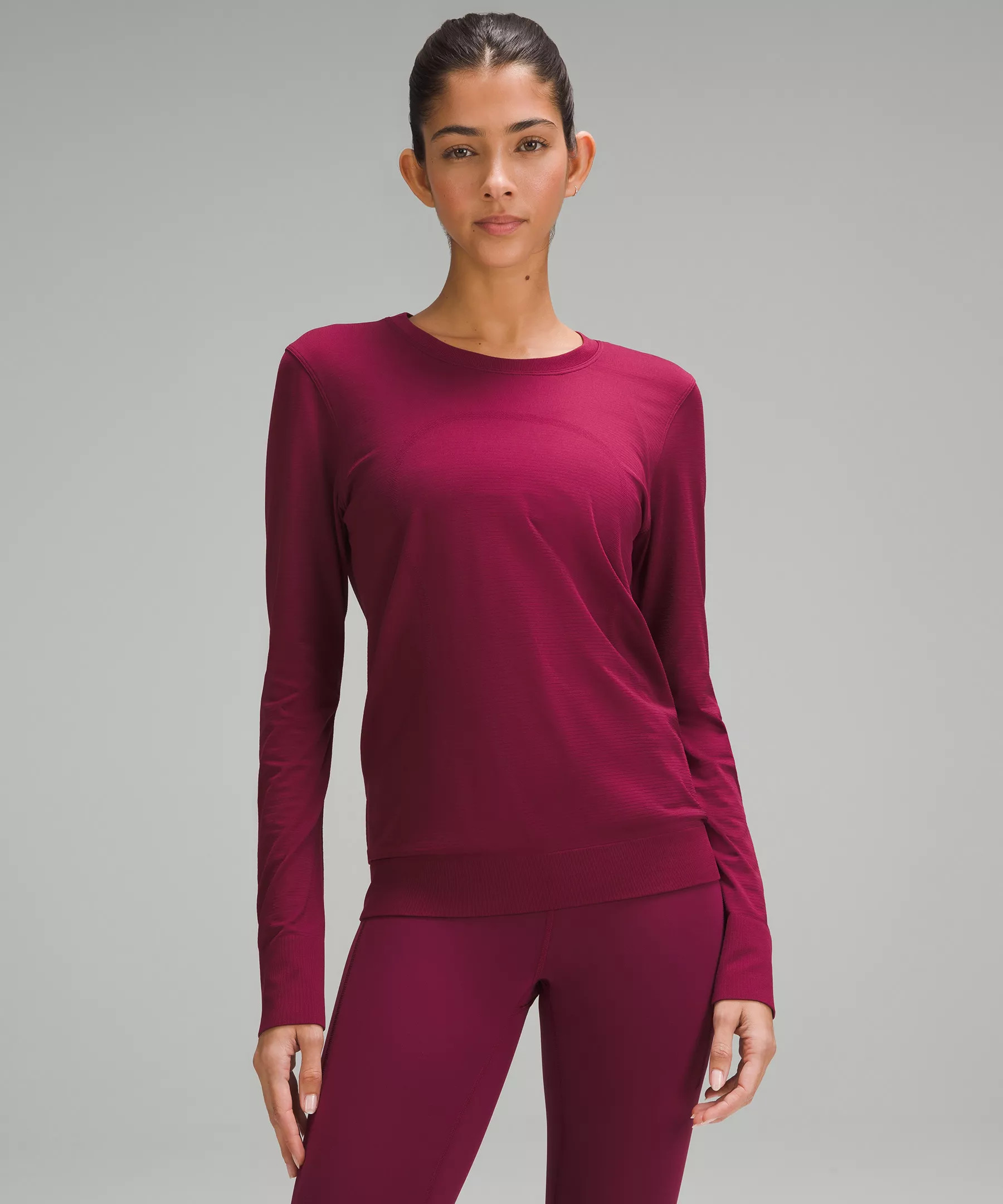 Swiftly Relaxed Long-Sleeve Shirt | Women's Long Sleeve Shirts | lululemon | Lululemon (US)
