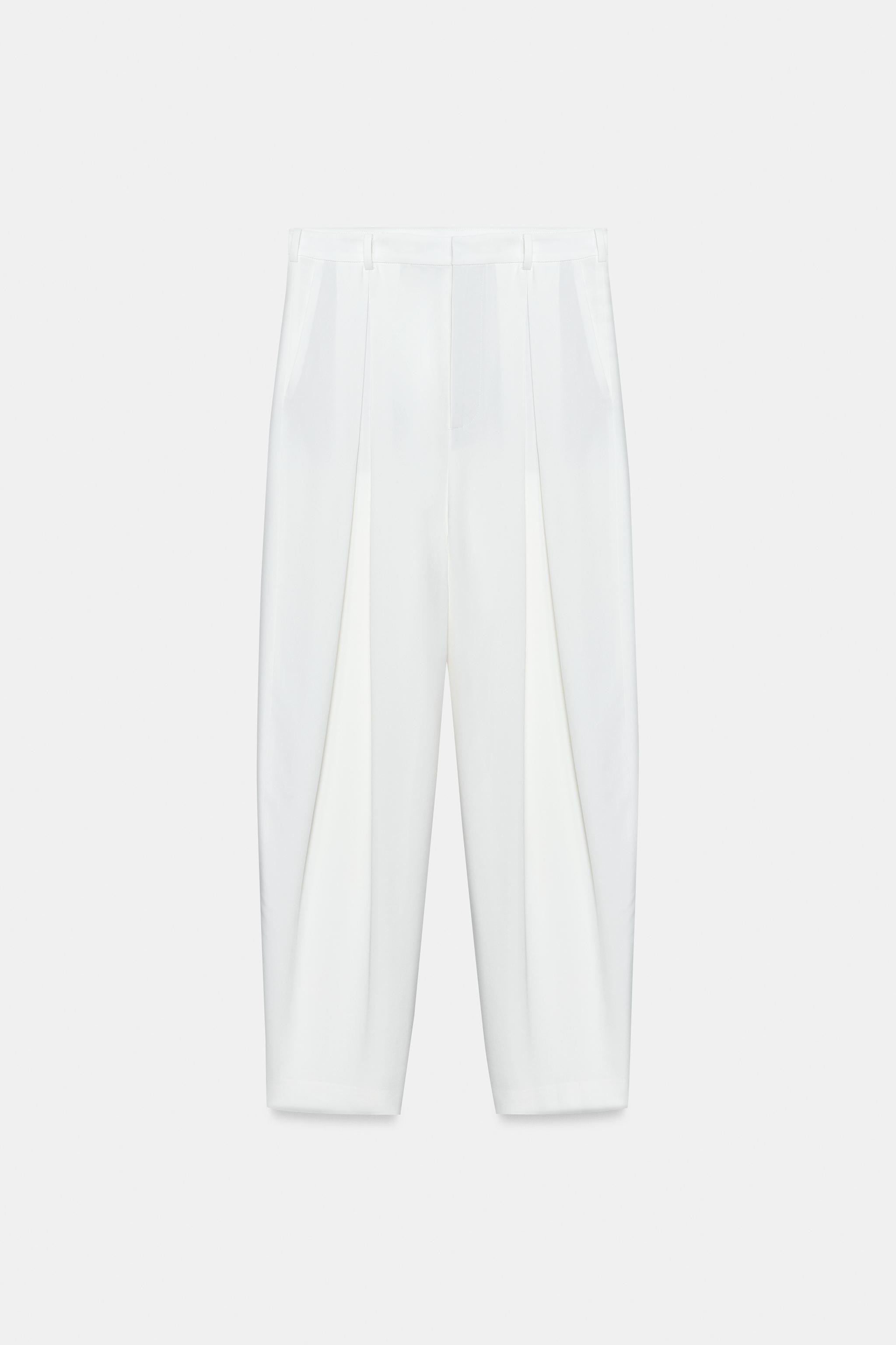 ZW COLLECTION FLOWING DARTED TROUSERS | Zara UK