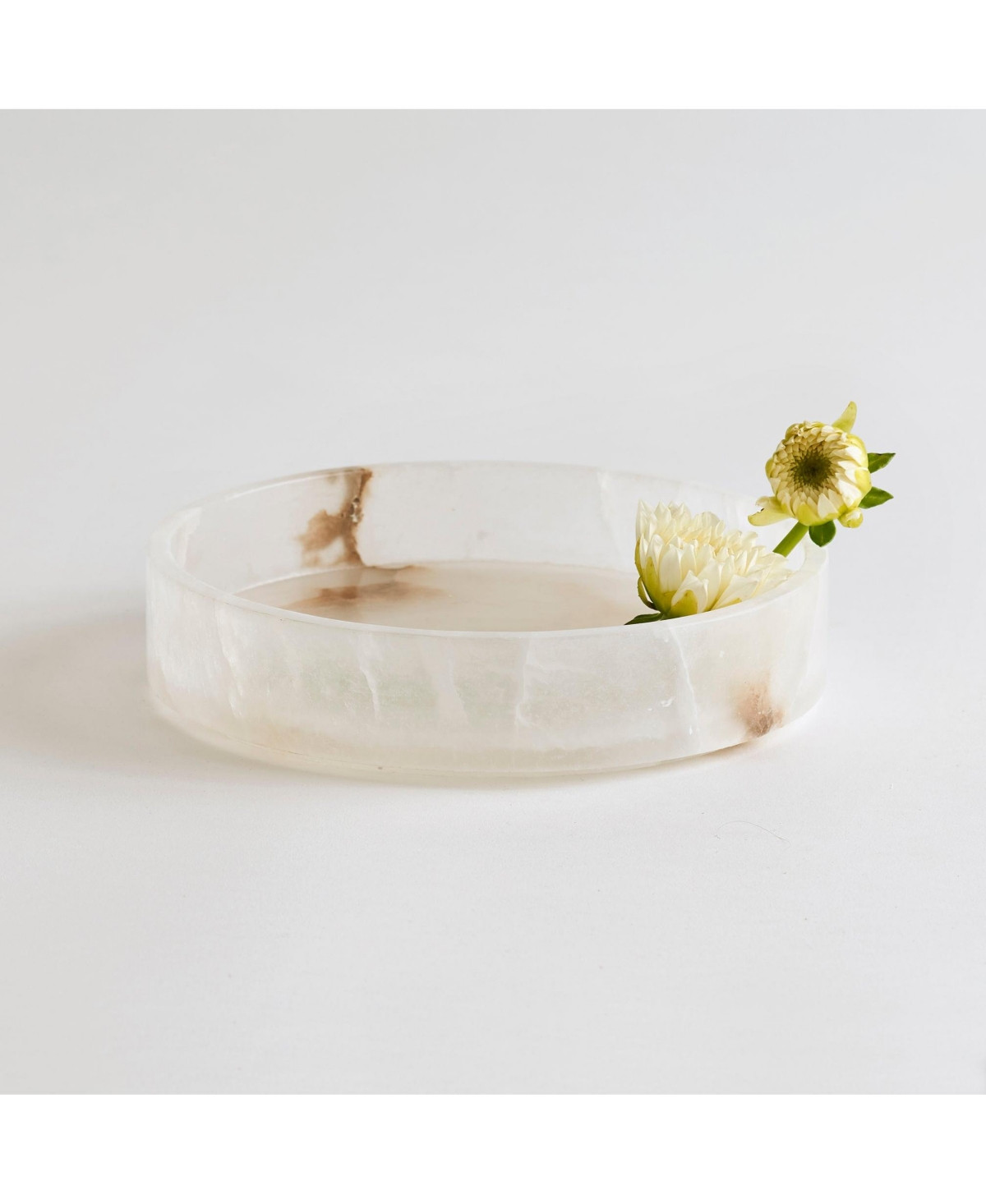 The Collective, Santo Alabaster Vanity Tray - Natural | Macy's