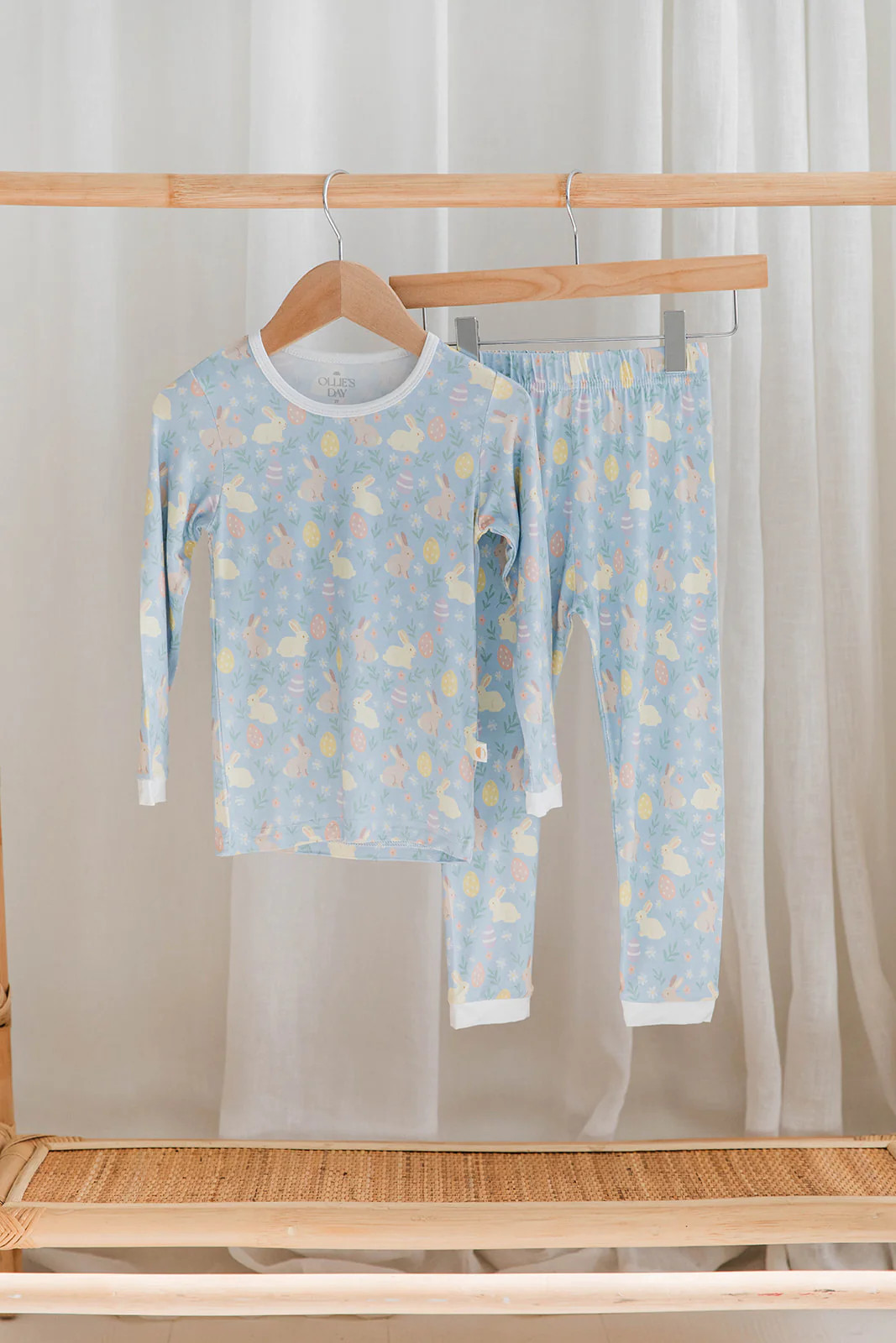 Easter Bunny & Egg Two-Piece Loungewear Set | Ollie's Day