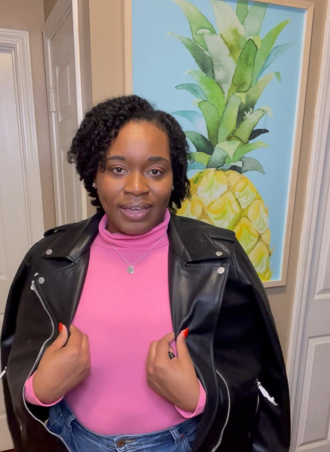 #fauxleather #jacket #ribbed #turtleneck #jeans

This is the perfect faux leather jacket for your wardrobe and it comes in three different colors! I chose black because it’s a classic✨

#LTKcurves #LTKSeasonal #LTKsalealert