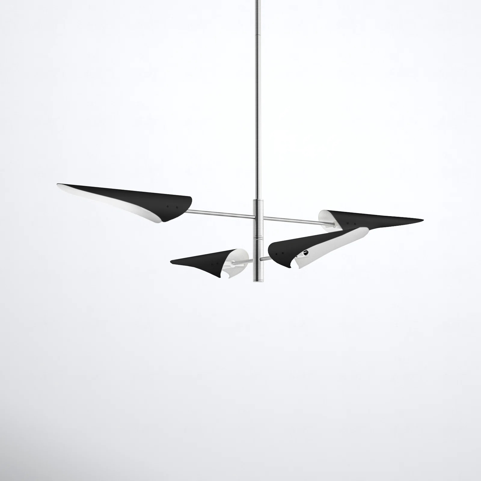 Cortina 4 - Light Metal Dimmable Chandelier | AllModern