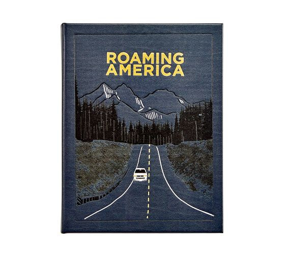 Roaming America Leather-Bound Book | Pottery Barn (US)