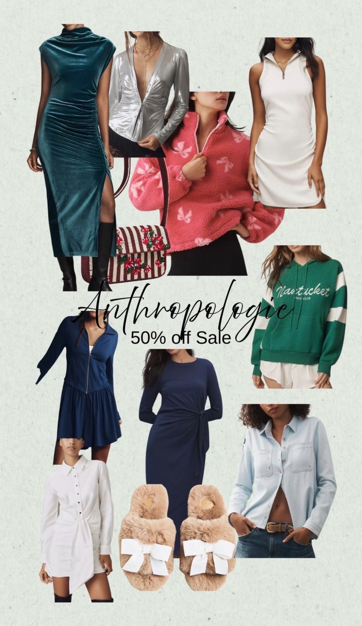 50% off sale items! Our favorite at anthro! 

#LTKSaleAlert