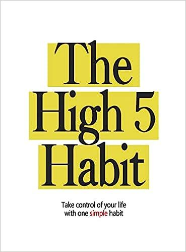 The High 5 Habit: Take Control of Your Life with One Simple Habit by Mel Robbins notebook hardcov... | Amazon (US)