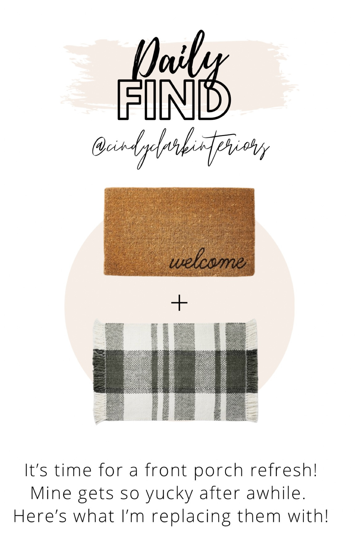 Front porch refresh! 

Target, door mat, welcome mat 

#LTKHoliday #LTKSeasonal #LTKhome