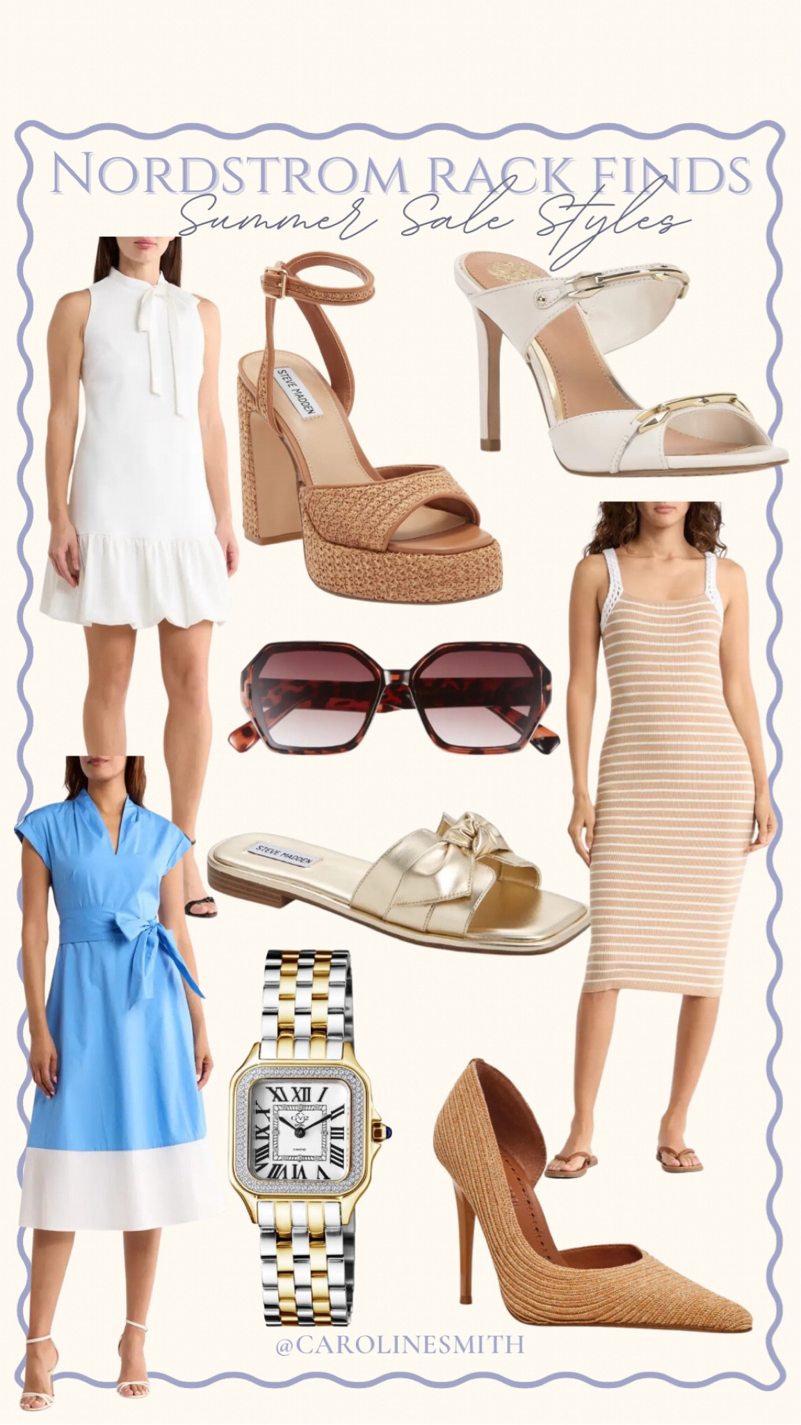 Nordstrom Rack summer styles


Steve Madden, Vince Camuto, summer heels, look for less, summer dress, church dress, Mother’s Day style, raffia, brown heels 

#LTKgrwm #LTKMothersDay #LTKSaleAlert
