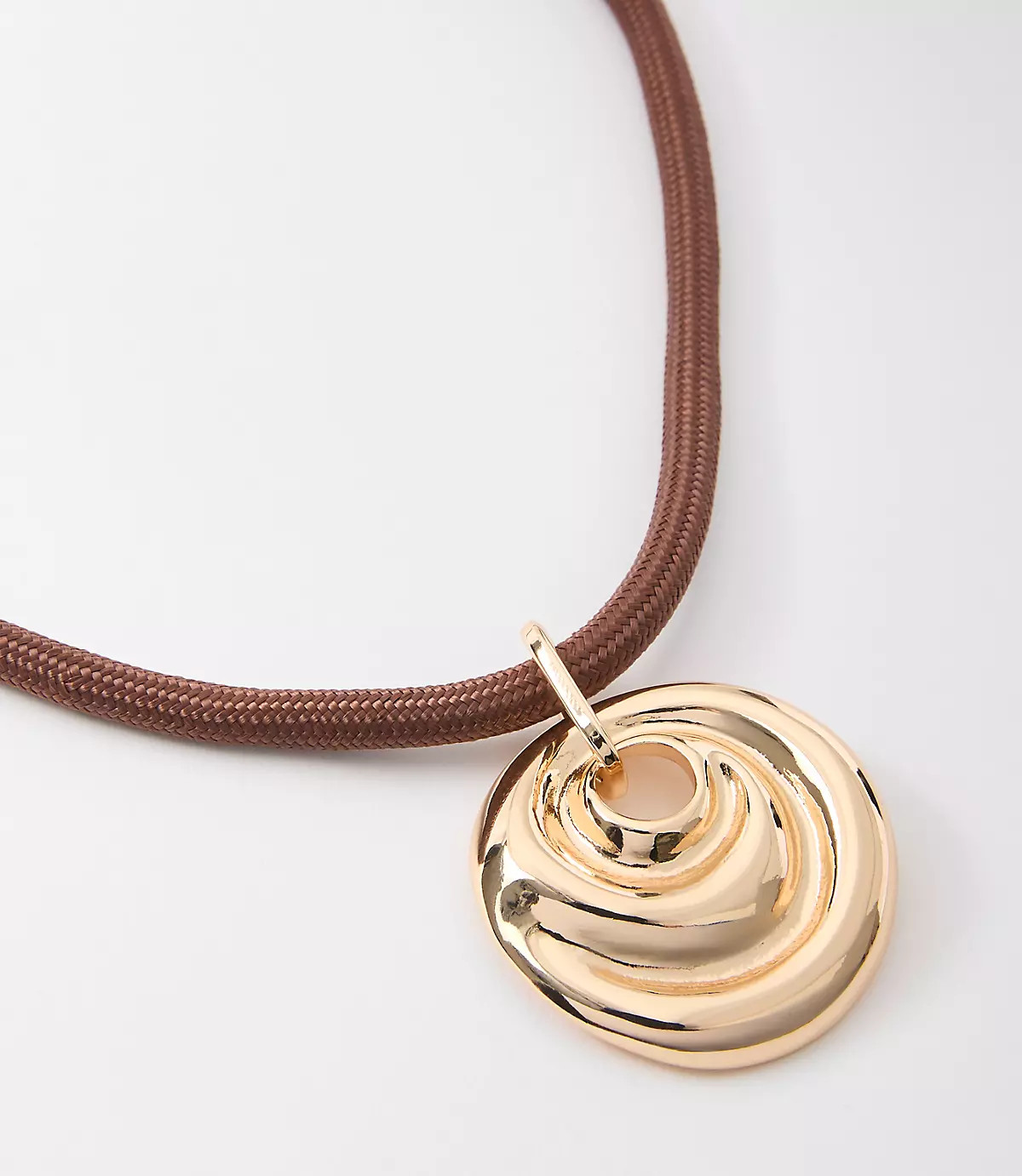 LOFT Beach Rope Pendant Necklace | LOFT