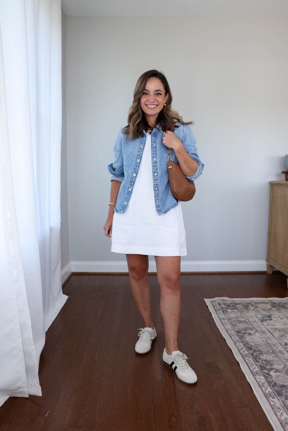 Four ways to style a linen dress for vacation! 

Dress (Athleta): petite xs 
- also linking an option from Abercrombie as this dress has mostly sold out. The Abercrombie dress is a good fit in standard sizing (short in petite). I recommend a size up in the Abercrombie dress as well. 

Sightseeing 
Denim shirt (Target): xs (linking other options as well)
Sneakers (Quince): true to size 
Bag (Quince)

#LTKPetite