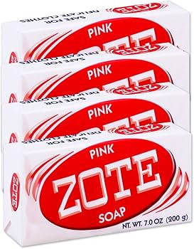 Zote Laundry Soap Bar Pink 4 Bars 7.0 Ounce Each | Amazon (US)