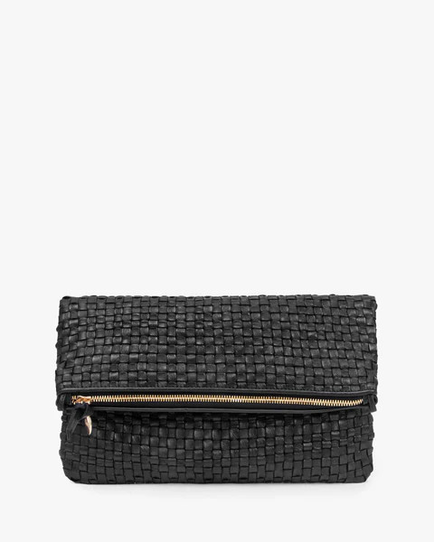 Foldover Clutch w/ Tabs | Clare V.
