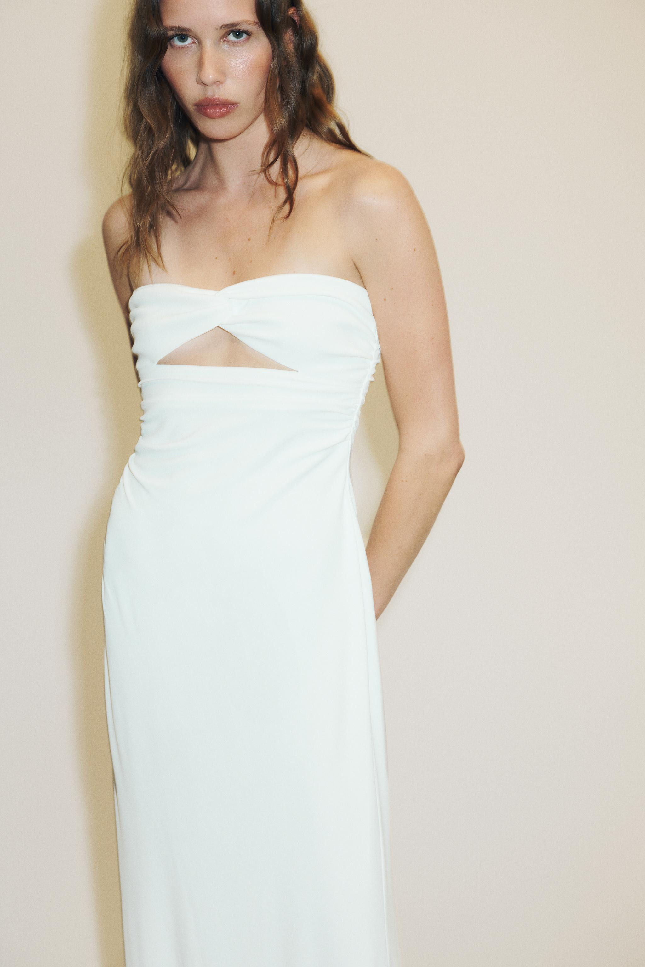 CUT OUT LONG DRESS | Zara US