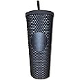 Starbucks Fall 2019 Matte Black Studded Plastic Tumbler Cold Cup Limited Edition 24 oz | Amazon (US)