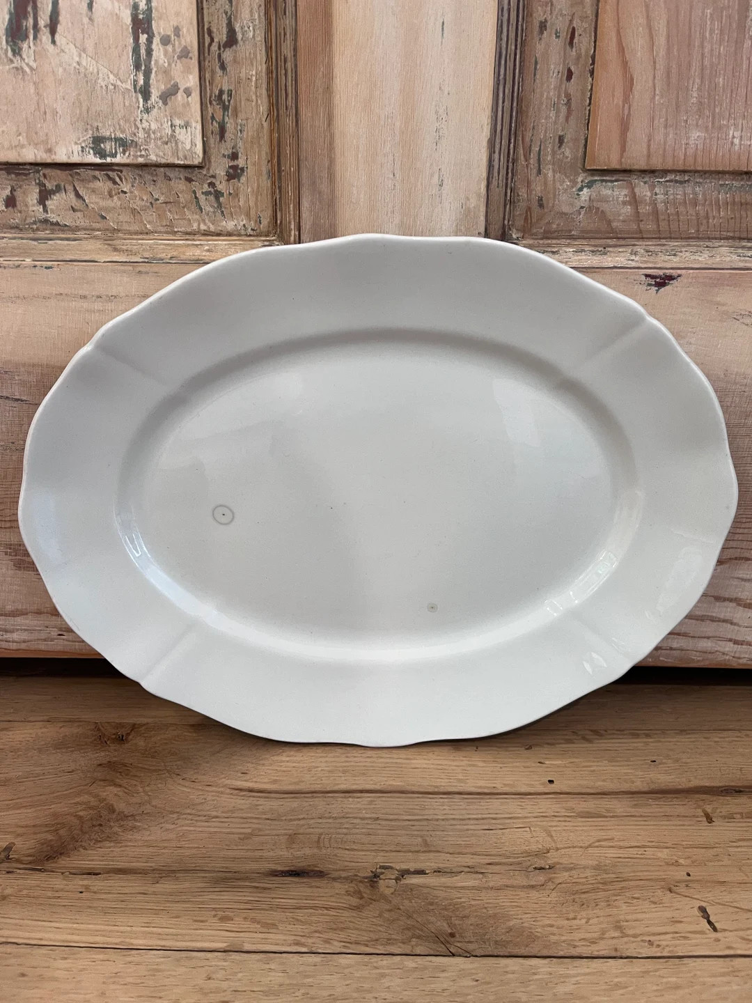 Ironstone Oval White Platter Meakin England - Etsy | Etsy (US)