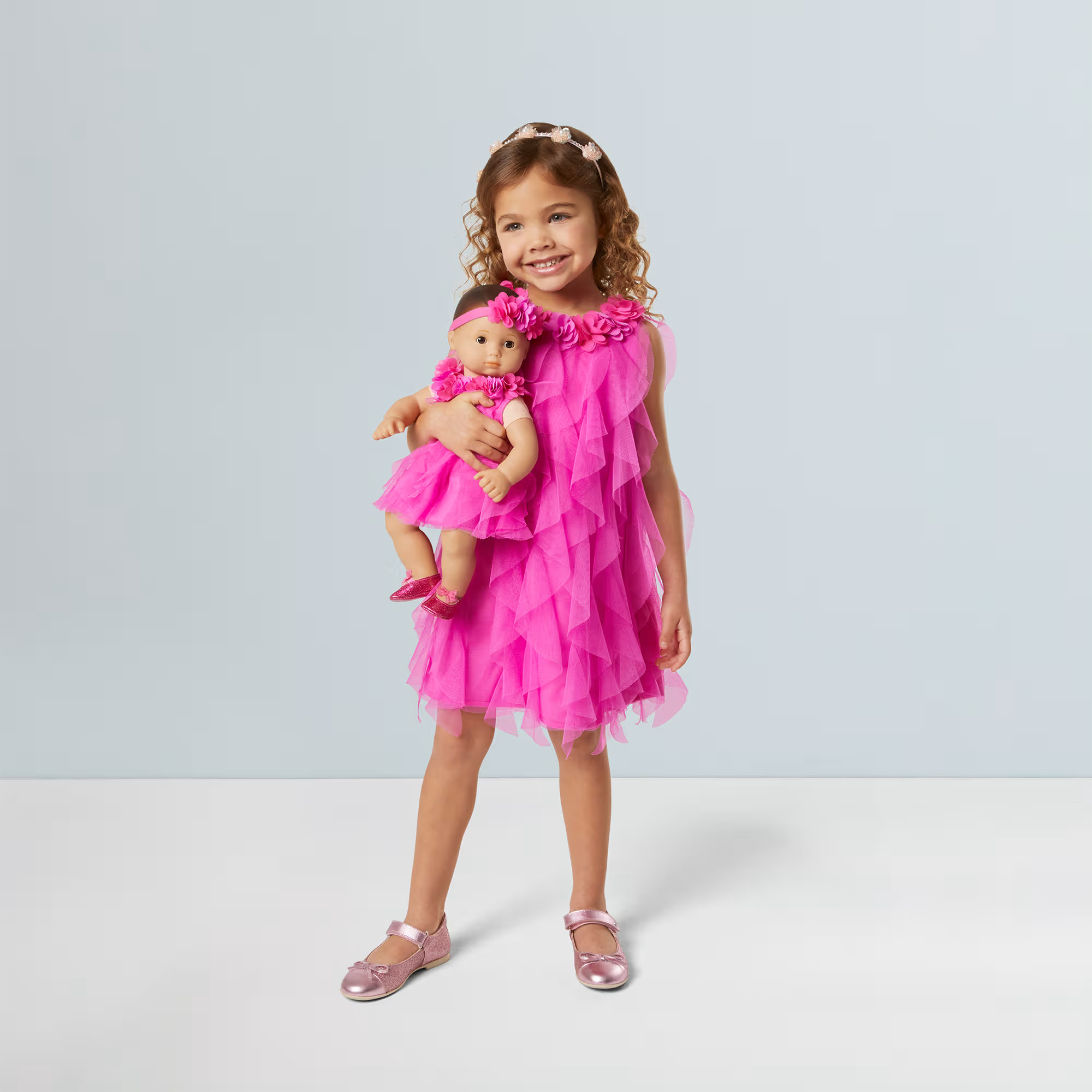 Party-Pink Birthday Dresses for Little Girls & Bitty Baby® Dolls | American Girl