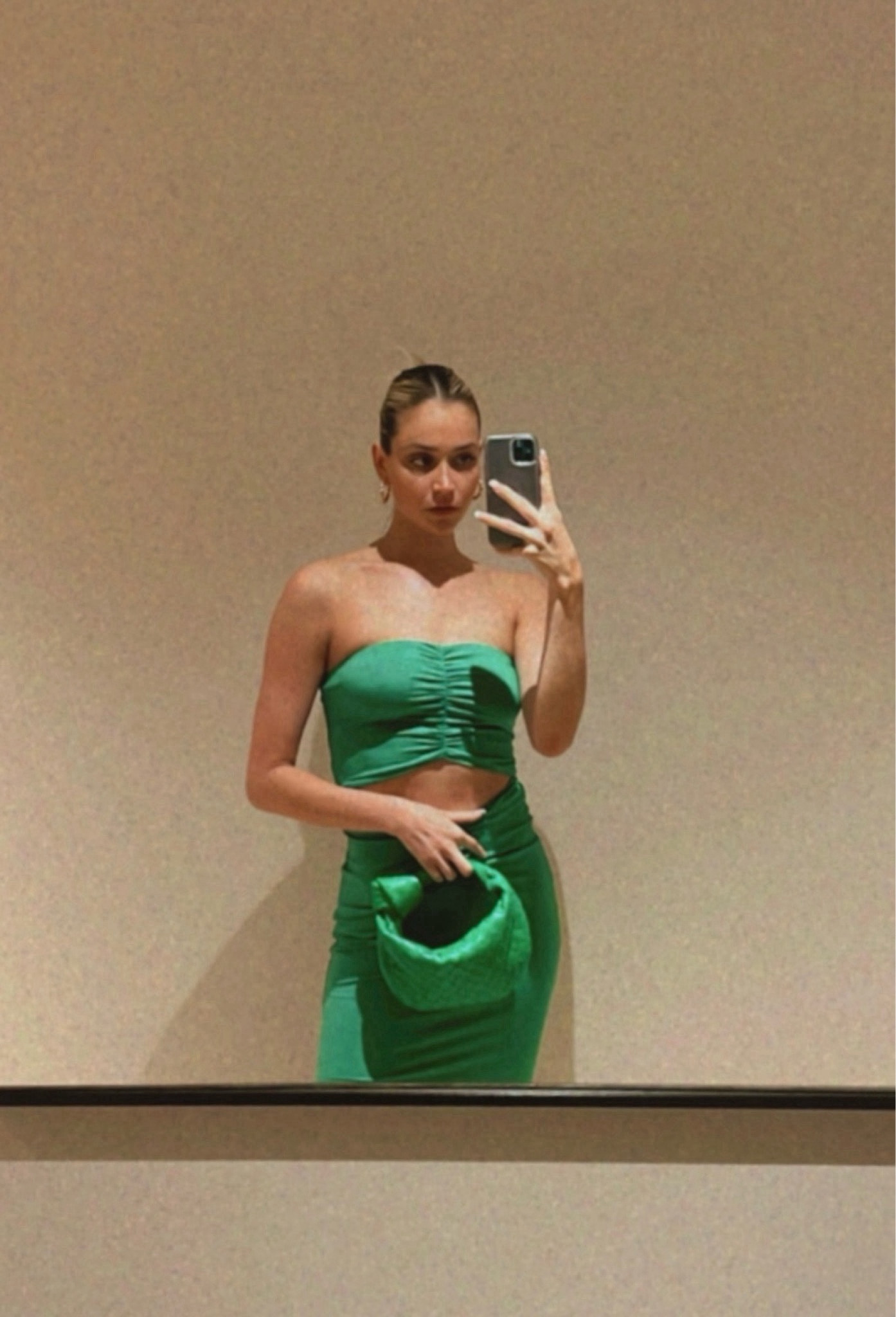 tiger mist green dress JULIANNA DRESS main image 0