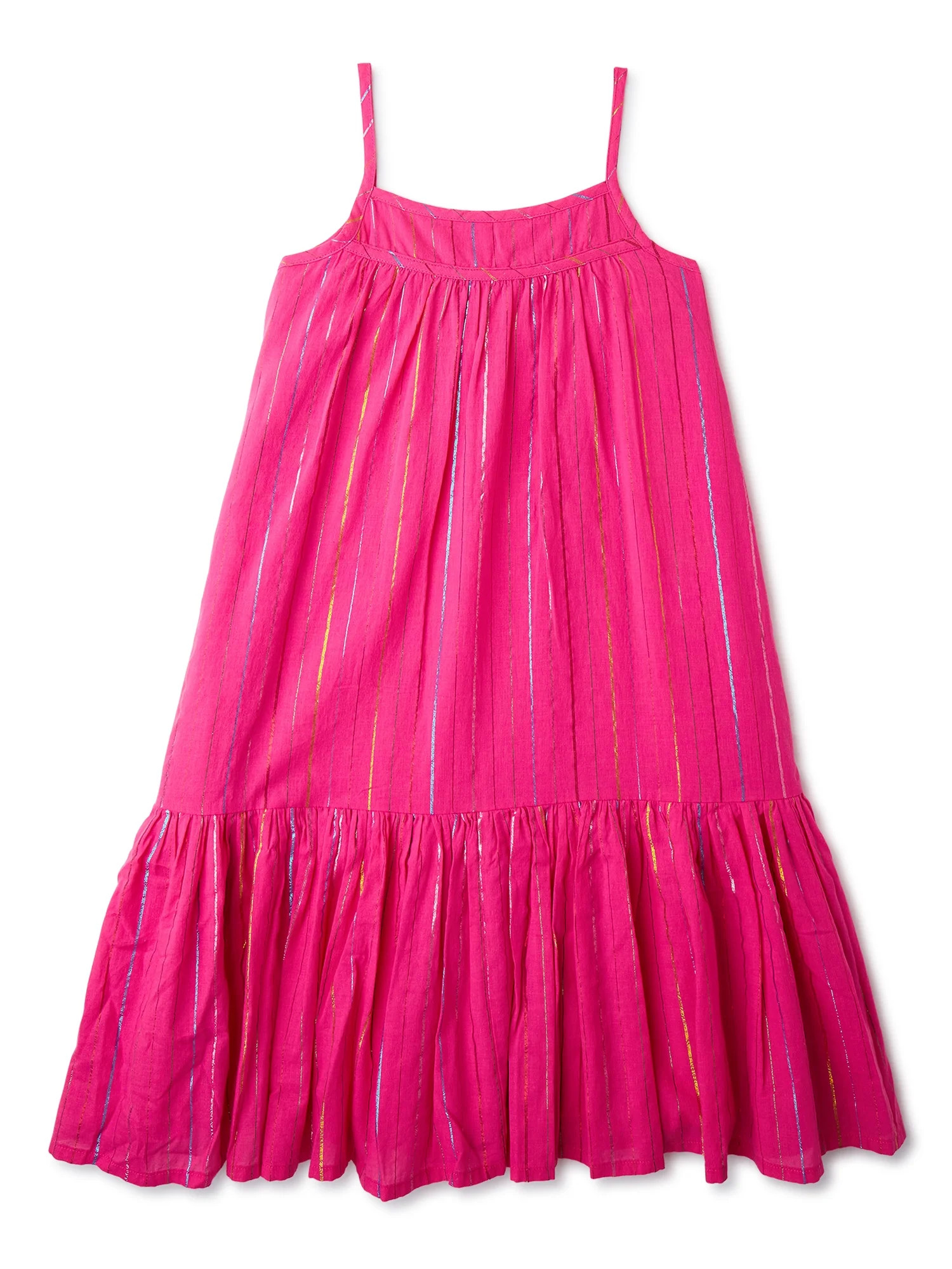 Wonder Nation Girls Lurex Dress Sizes 4-18 & Plus | Walmart (US)