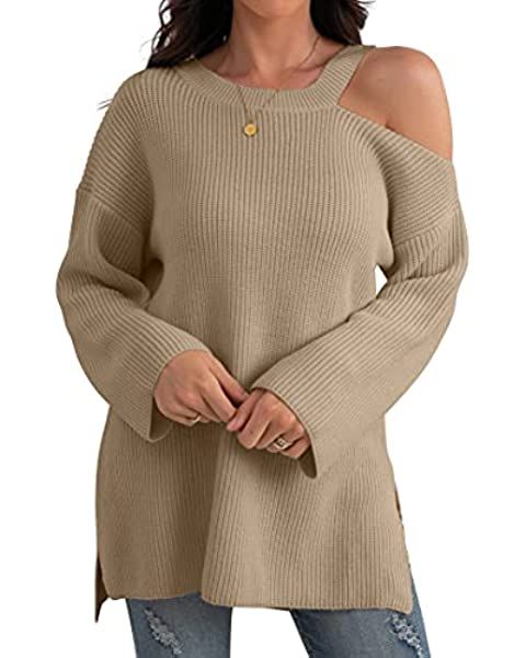 The Drop Women's Josephine Long-Sleeve Cut-Out Loose Turtleneck Sweater | Amazon (US)