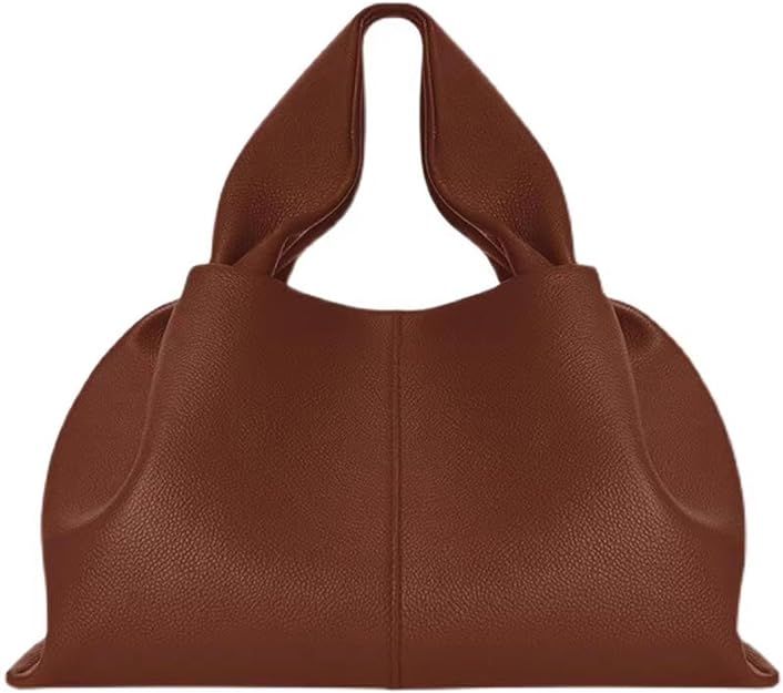 RYBOOL Genuine leather messenger bag dumpling bag portable shoulder bag | Amazon (US)