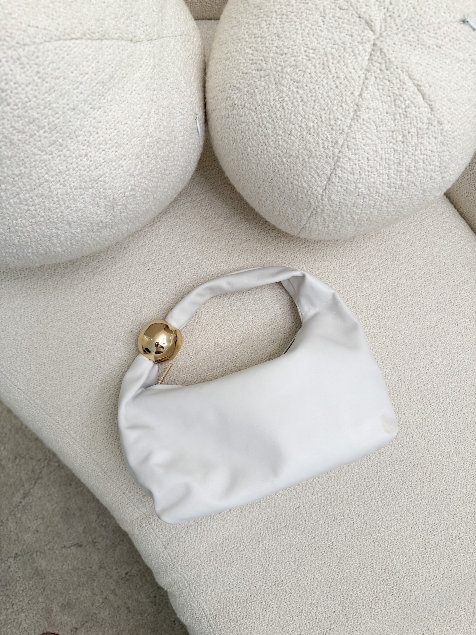 My fave winter white handbag is on sale! I just love the pop of gold. ✨

#LTKootd #LTKSaleAlert
