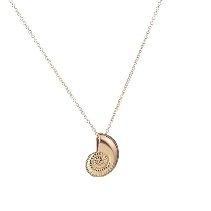 Meiligo Fashion Woman Conch,Snail,Shell Charm Pendant Necklace | Amazon (US)