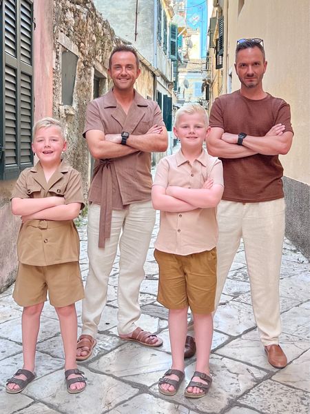 A day in Corfu Town. Old buildings inspired our looks of neutrals and brown tones.

#familyfit #neutrals #summer

#LTKfamily #LTKmens #LTKkids