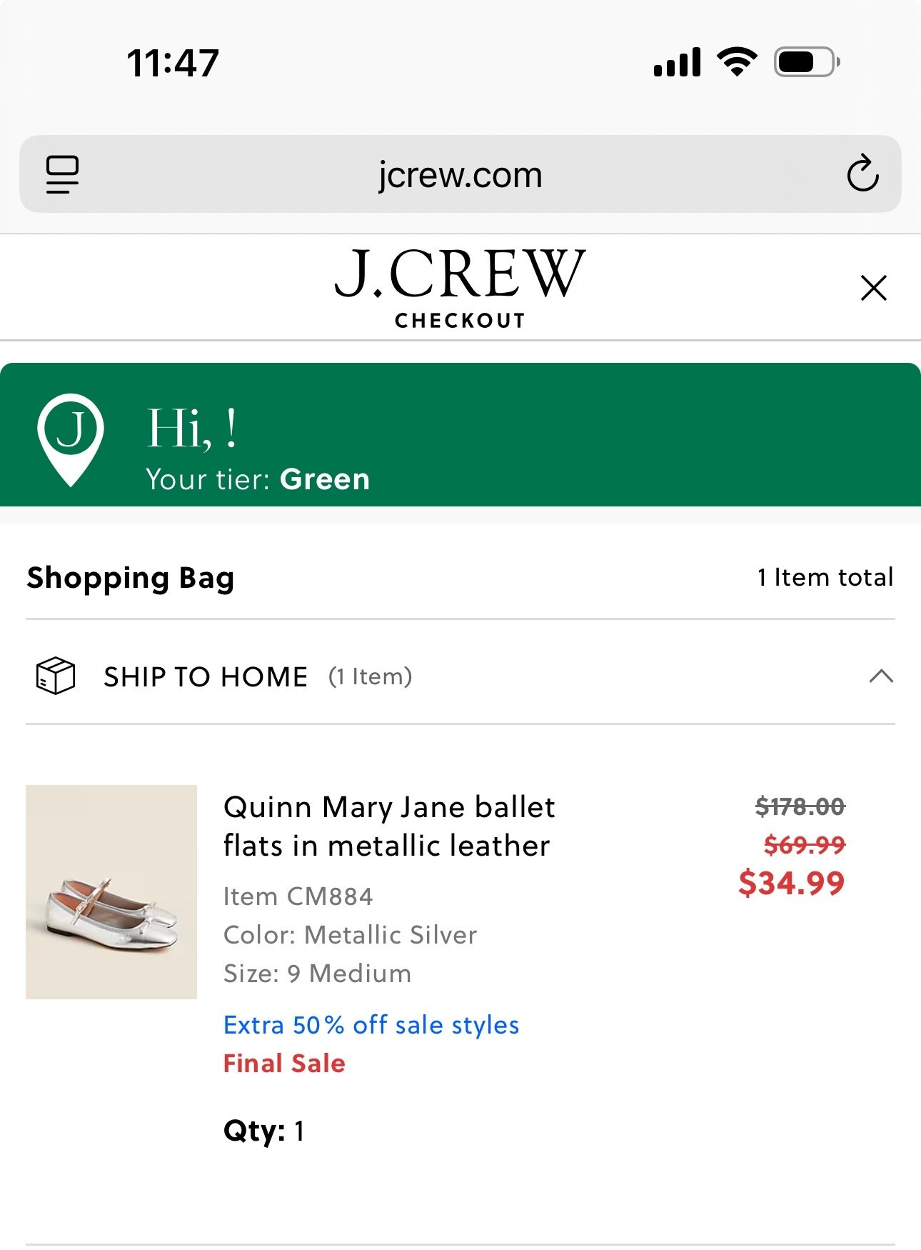 I’ve waited for these flats to go on sale for months!!!! 

#LTKOver40 #LTKCyberWeek #LTKHoliday