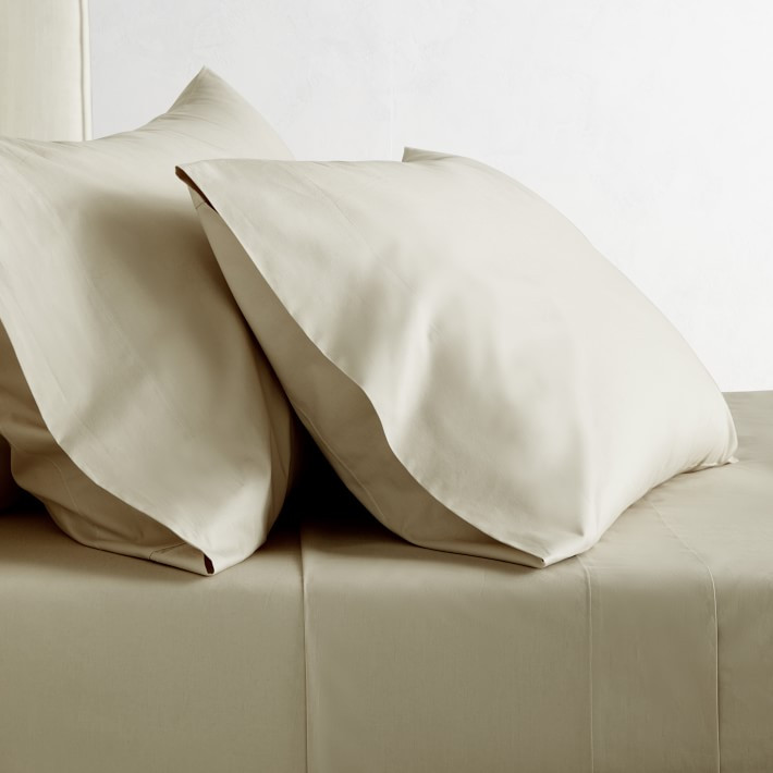 Chambers® Italian Percale Pillowcases, Set of 2 | Williams-Sonoma