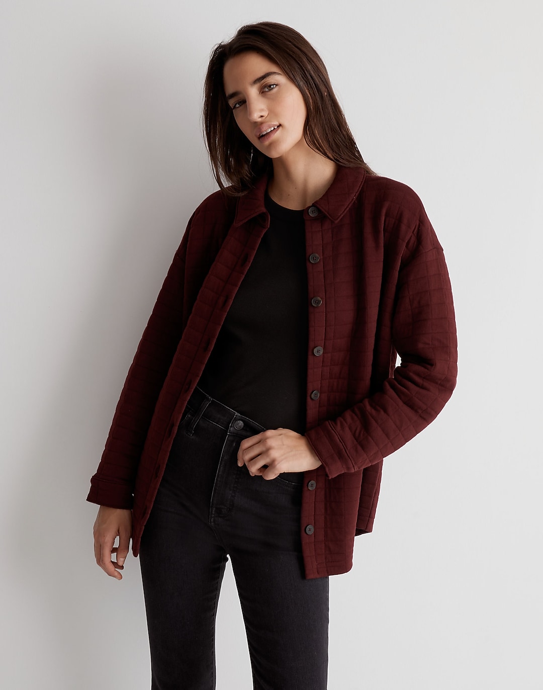 Quilted Shirt-Jacket | Madewell