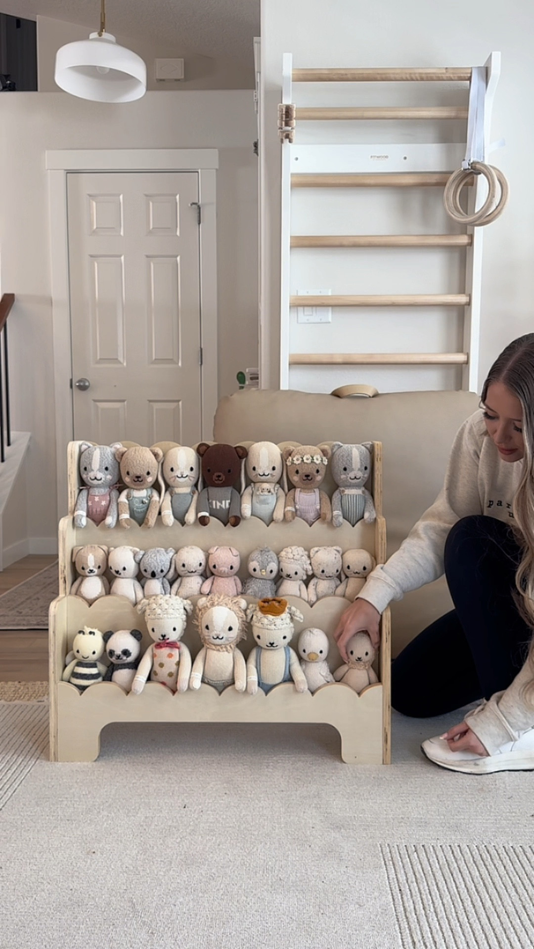 Finally found cute way to store all our cuddle and kind dolls! This bookshelf is so cute and can be used for so many different things, for us, it worked great to store their favorite animals!

| rainbow toys, rainbow playroom, playroom toys, playroom ideas, playroom makeover |

#playroom #playroomdecor #playroominspo #playroomdesign #playrooms #playroomorganization #playroomideas #playroomstyling #playroommakeover #playroomfurniture #playroomfun #rainbowtoy #rainbowtoys #rainbowplayroom

#LTKfamily #LTKbaby #LTKkids