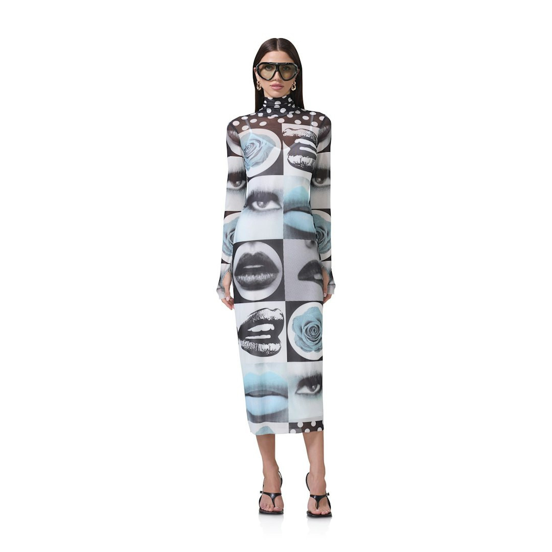 Shailene Dress - Pop Art Abstract | ShopAFRM