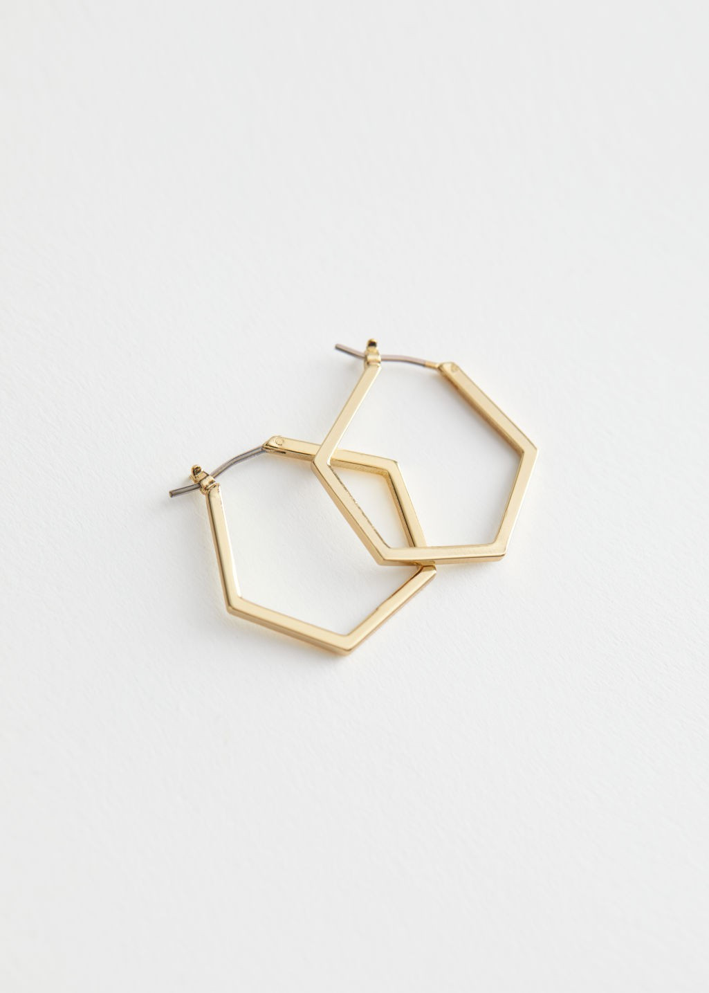 Hexagon Hoop Earrings | & Other Stories (EU + UK)