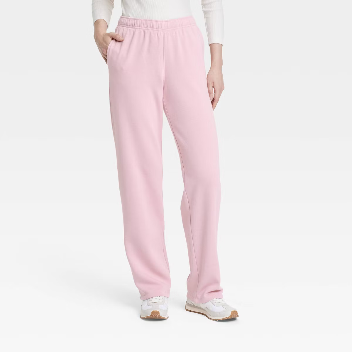 Women's Leisure Studio Mid-Rise Straight Leg Sweatpants - Universal Thread™ | Target