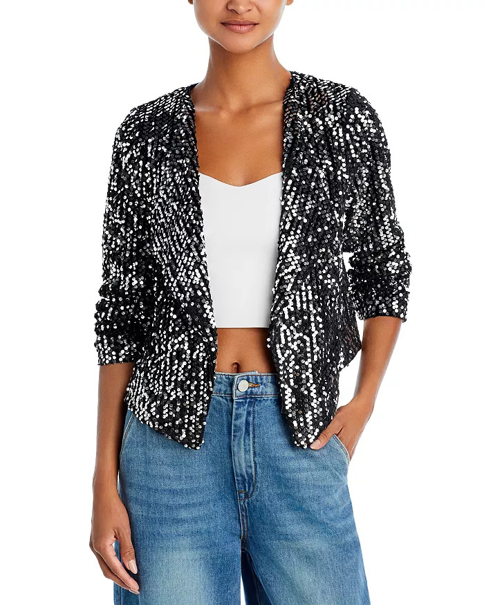 Velvet Sequin Open Jacket - 100% Exclusive | Bloomingdale's (US)